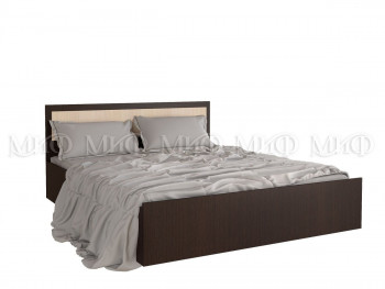 Кровать 1,4 Фиеста (Венге/Дуб беленый) в Горячегорске - goryachegorsk.mebel54.com | фото